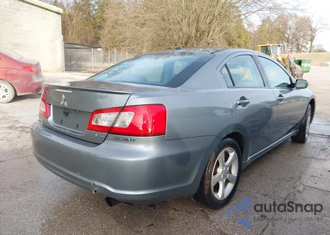 2009 Mitsubishi Galant Sport V6 из США, поврежденный, VIN 4A3AB46SX9E007095